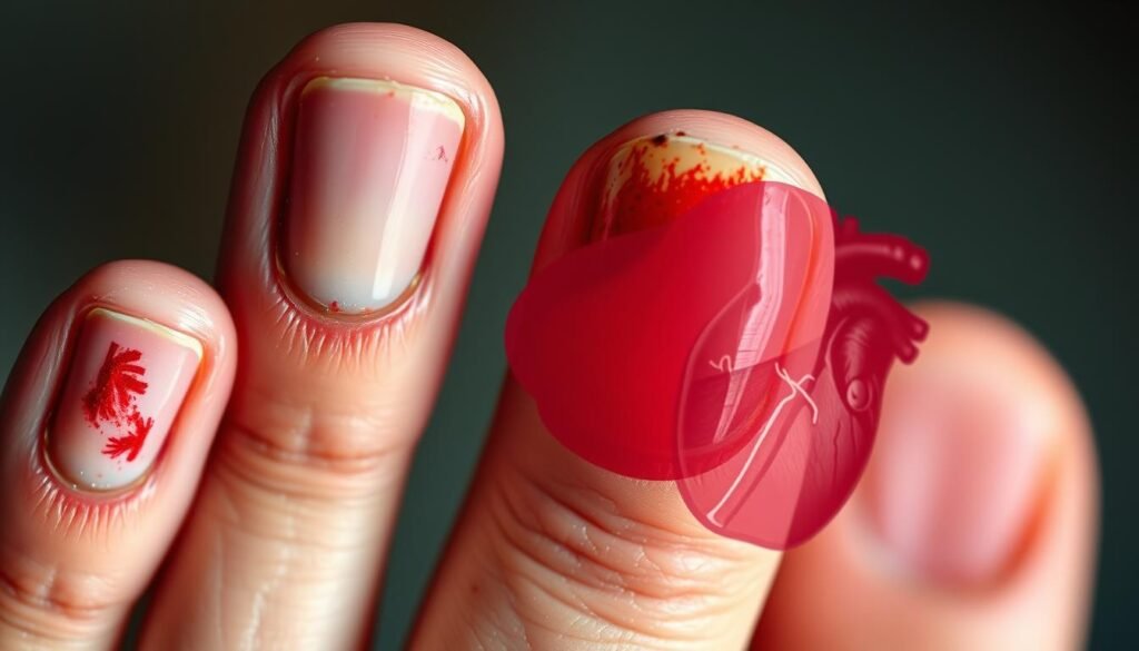 Cardiovascular nail changes