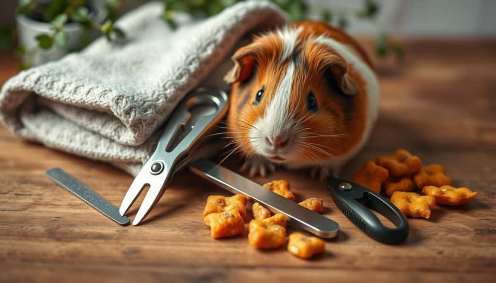 Guinea pig nail clipping tools