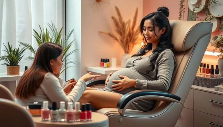 can i get my nails done while pregnant