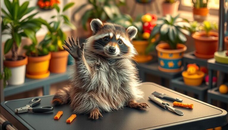 can you clip pet raccons nails