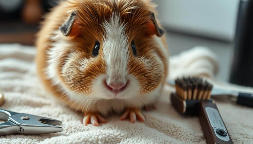 how do you clip guinea pig's nails