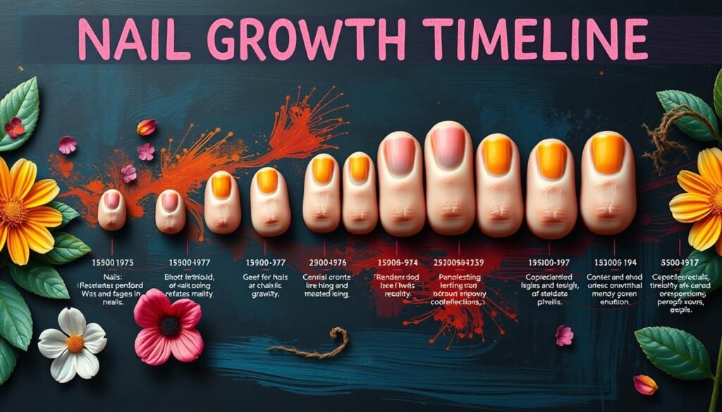 how long does it take for nails to grow