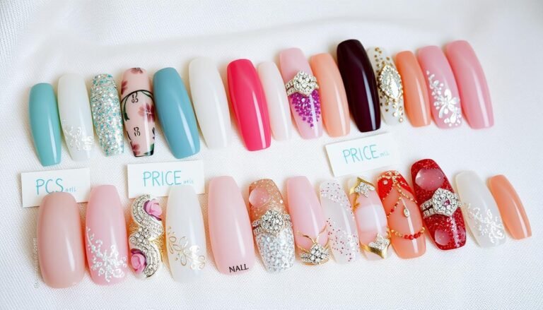 how much is a full set of gel acrylic nails