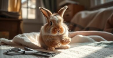 how to clip bunny nails