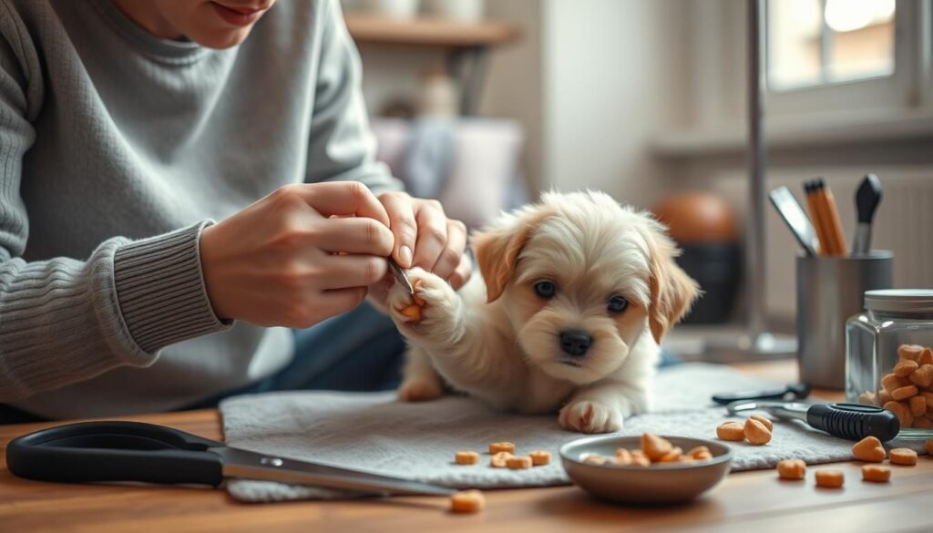 how to clip puppy nails