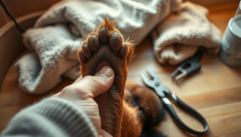 how to cut overgrown dog nails