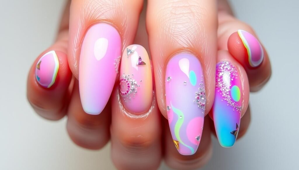 how to do aura nails