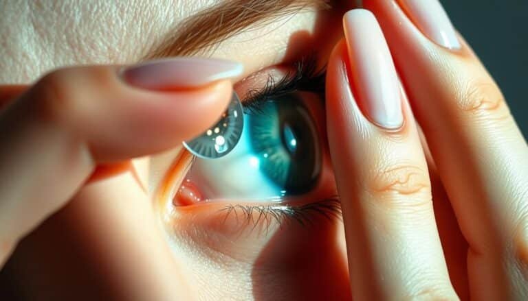 how to remove contacts with long nails