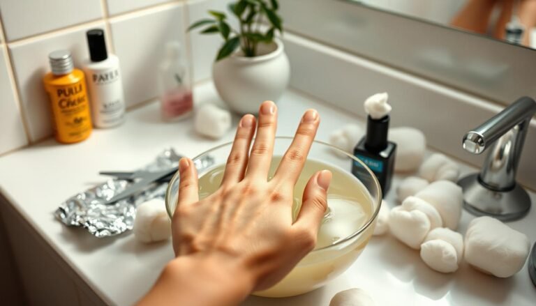 how to remove uv gel nails