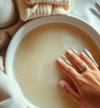 how to soak off acrylic nails