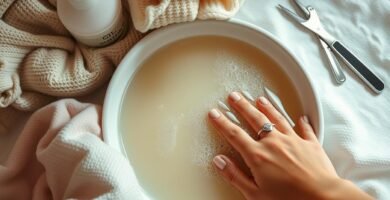 how to soak off acrylic nails