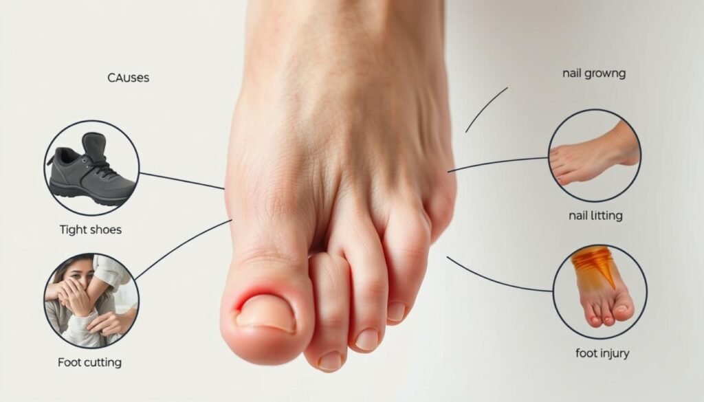 what causes ingrown nails