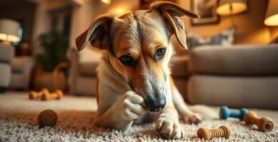 why do dogs bite their nails