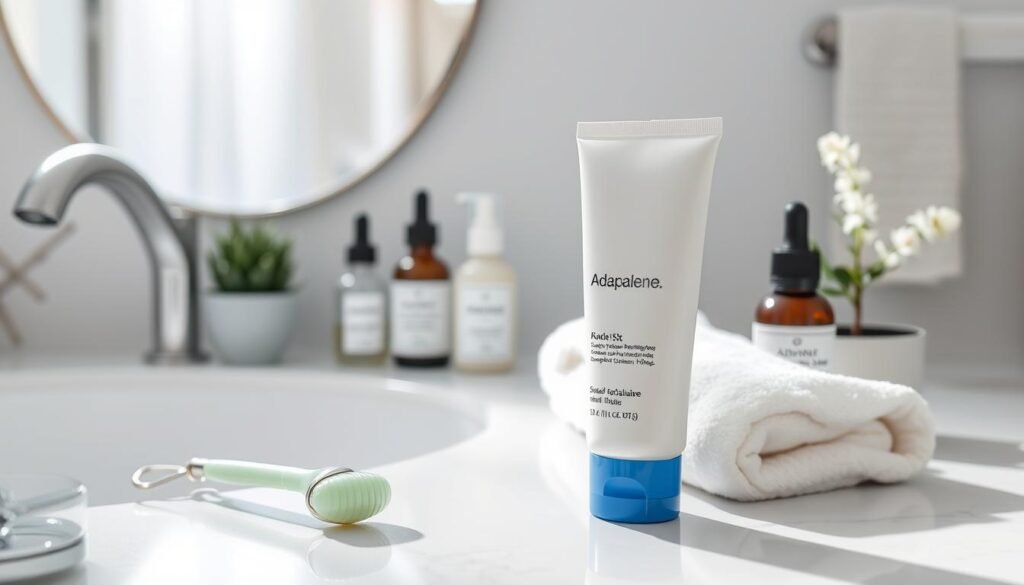 adapalene skincare routine