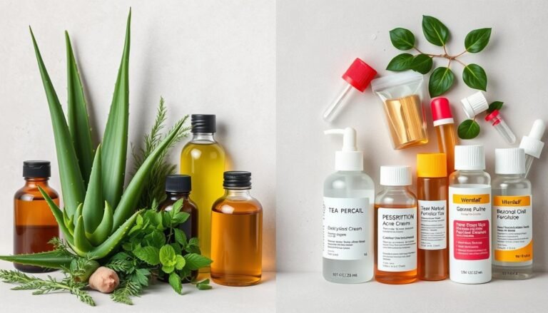 are natural treatment or chemical treatment better for severe acne