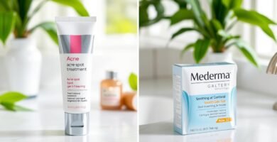 can i use acne spot treatment with mederma