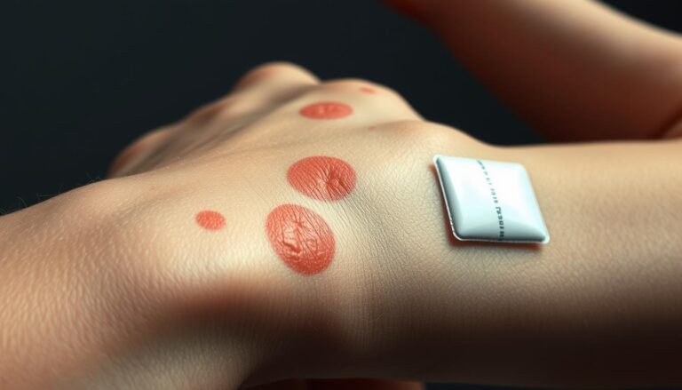 can the nicotine patch cause acne