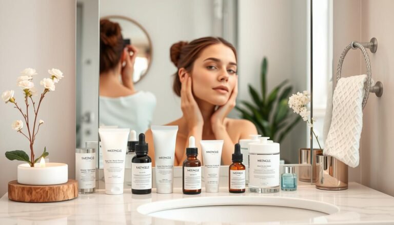 do you put acne treatment before or after serum