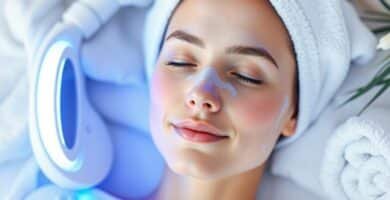 how to use blue light acne treatment