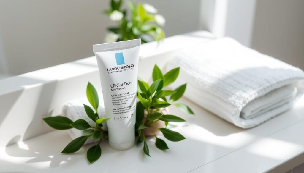 how to use la roche posay acne treatment