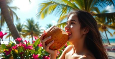 is coconut water anti aging