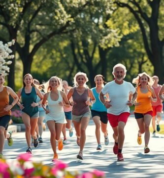 is running anti aging