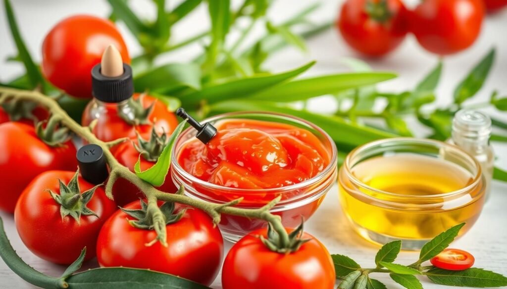 is tomato good for acne treatment