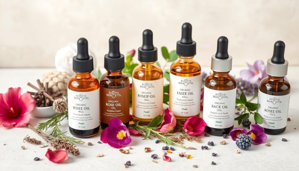 organic face oil blends