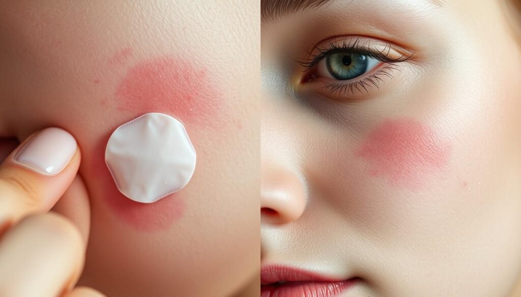 pimple patch before and after