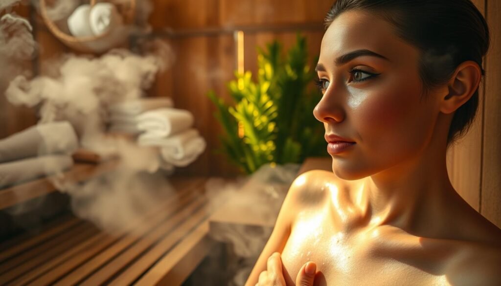 sauna benefits for skin