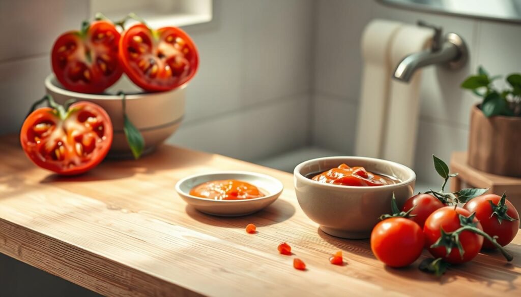 tomatoes for acne treatment