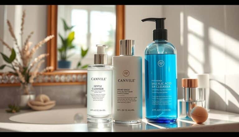 do i use gentle cleanser or sa cleanser first