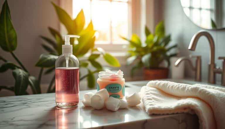 do you put on cleanser before skin mask