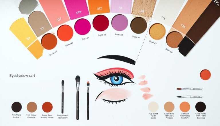 how to apply eyeshadow chart
