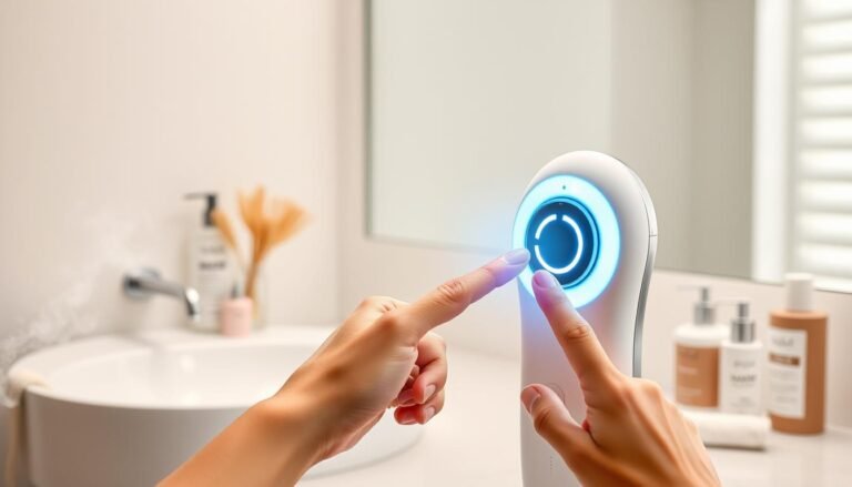 how to turn on the pore cleanser