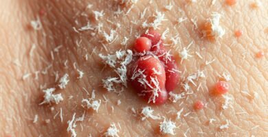 can dandruff cause acne