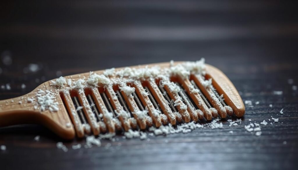 can dandruff spread through comb