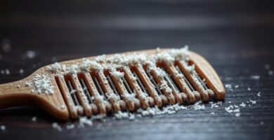 can dandruff spread through comb