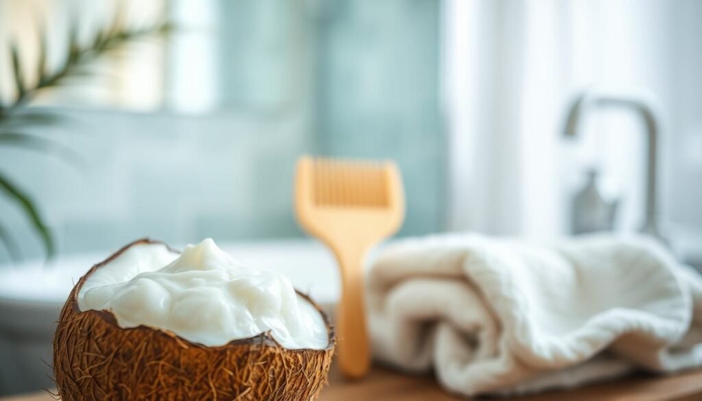 coconut oil for dandruff treatment