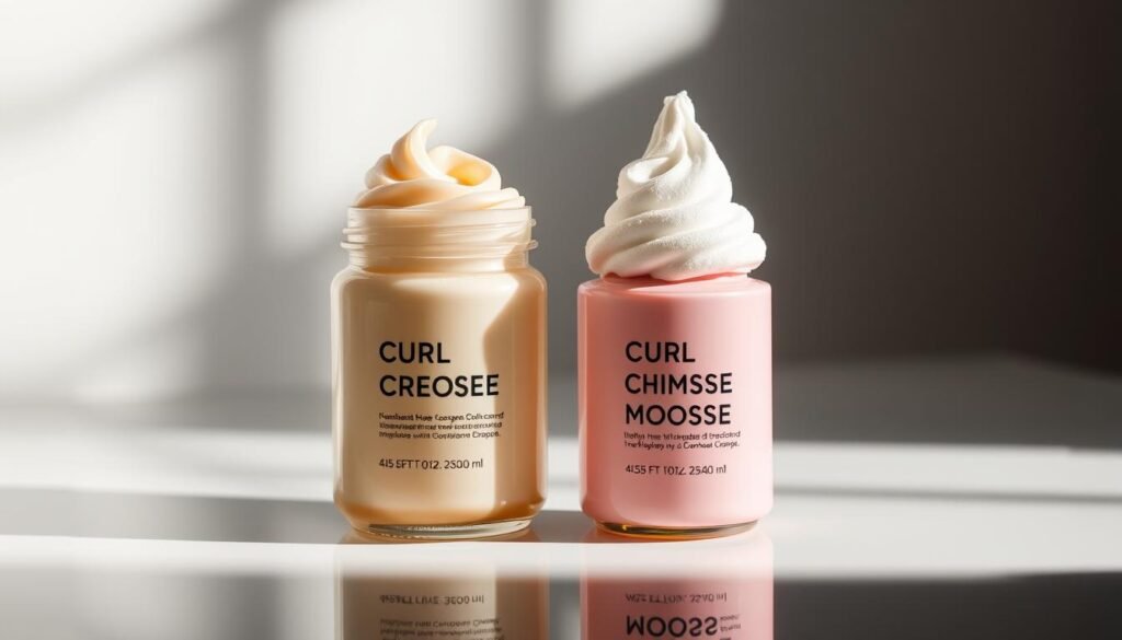 curl cream vs mousse