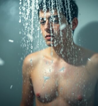 do hot showers cause dandruff