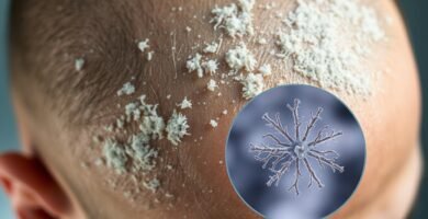 does candida cause dandruff