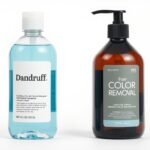 does dandruff shampoo remove hair color