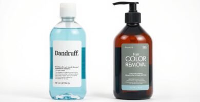 does dandruff shampoo remove hair color