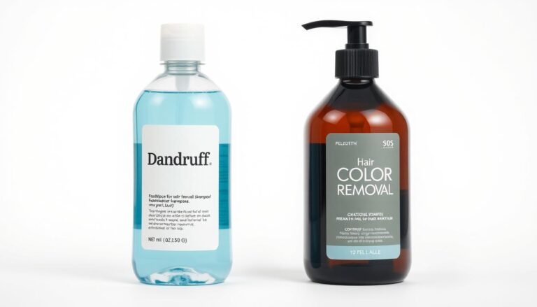 does dandruff shampoo remove hair color
