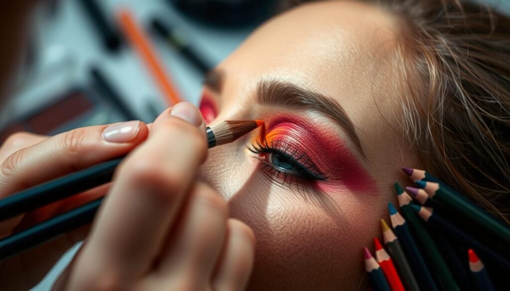 eyeshadow pencil blending techniques