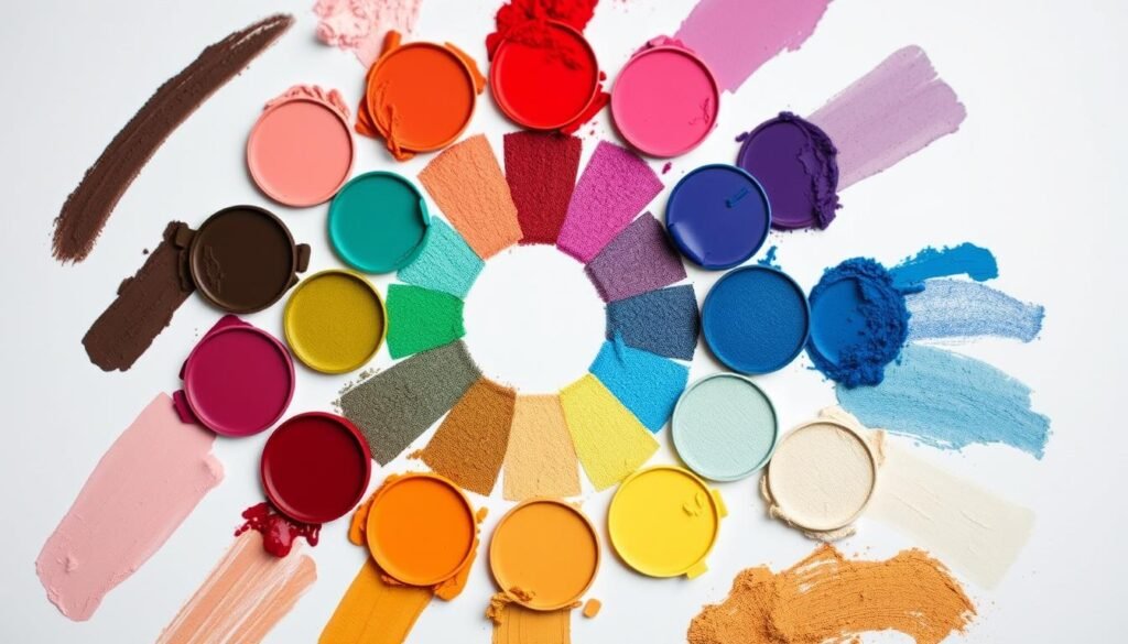 eyeshadow selection