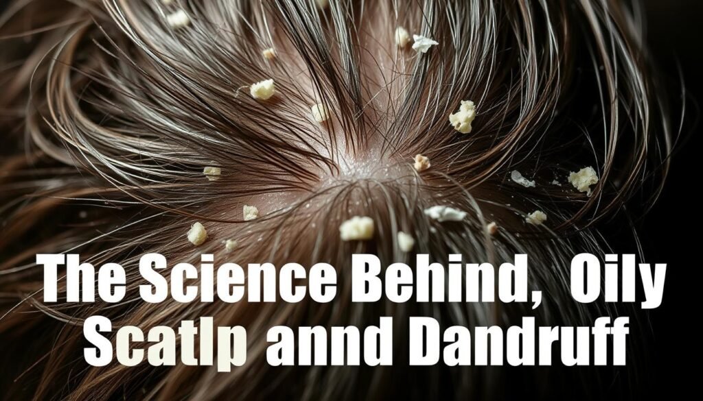 greasy hair and dandruff