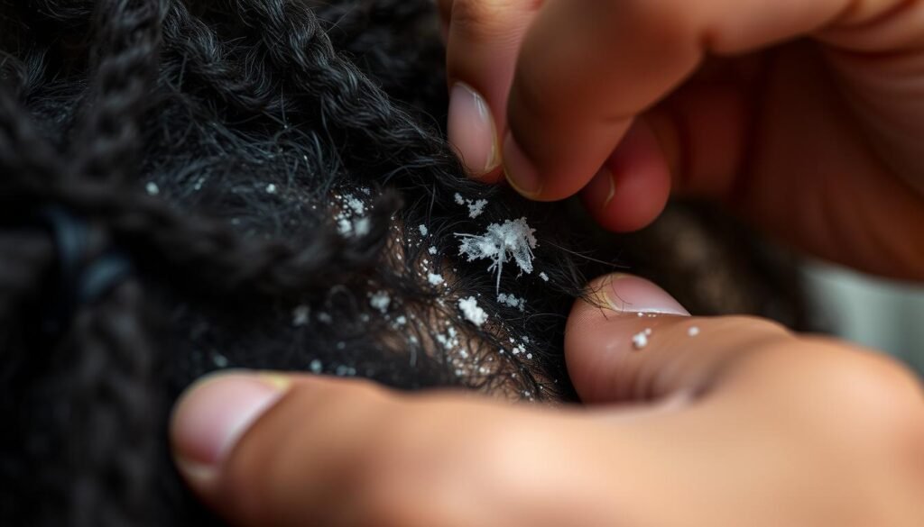 how to get dandruff out of dreadlocks