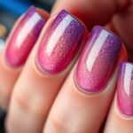 how to use eyeshadow on gel nails